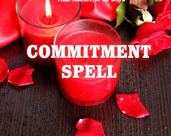 Powerful Love Commitment Magic Energy Work to Bring Ex Back, Contact Me Fast, Get Ex Back, Reconciliation Ritual, Devotion, Loyalty, Passion
