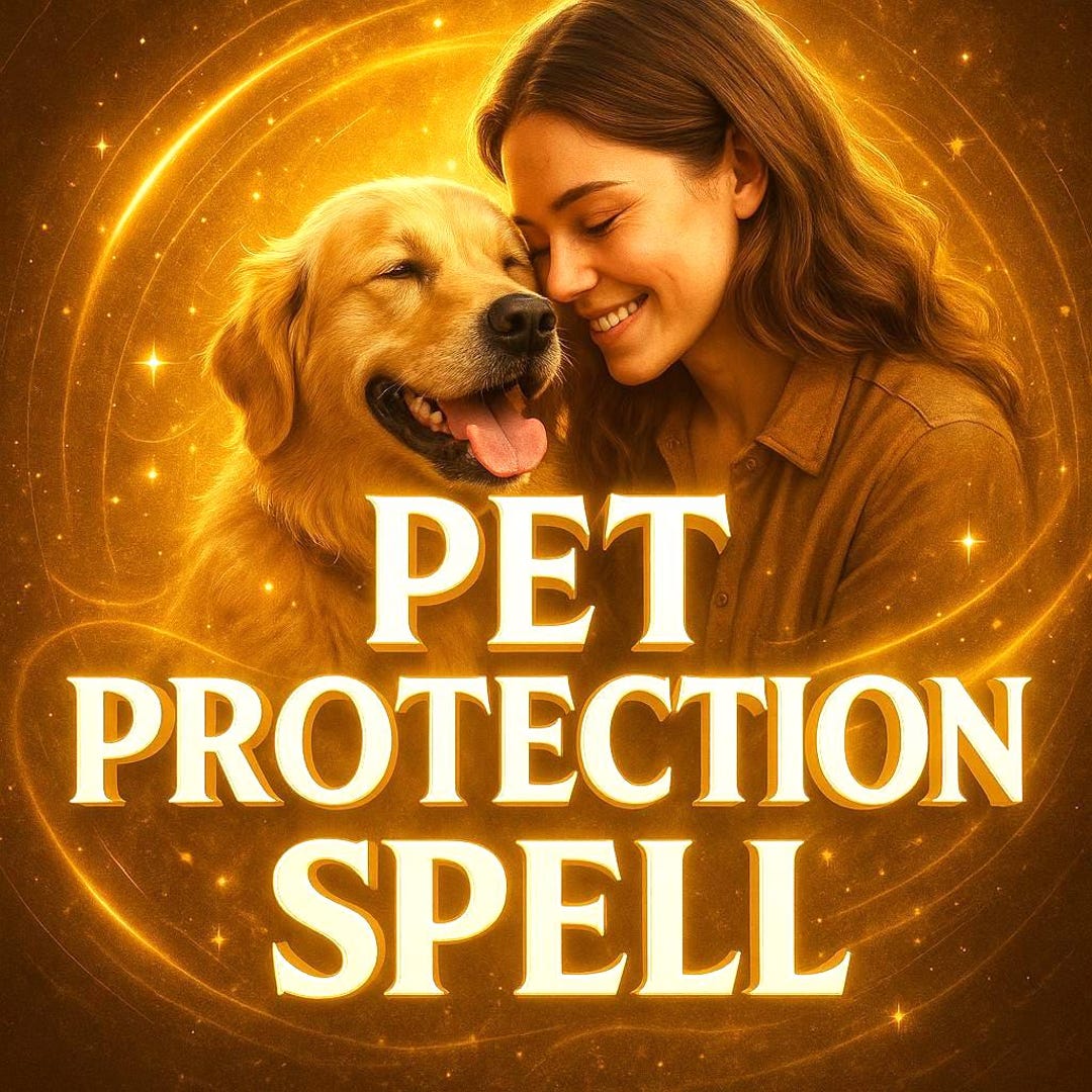 Animal Protection Spell, Keep Your Pet Safe, Deep Spiritual Bond Ritual ...