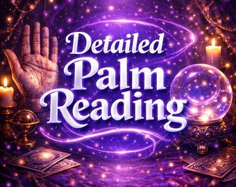 詳細な手相占い、霊視、恋愛占い、未来占い、人生の道、運命占い、スピリチュアルガイダンス、正確な即日鑑定