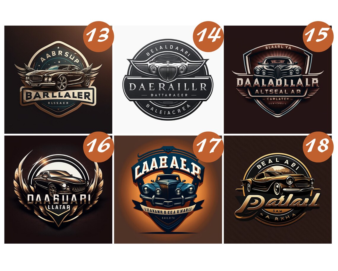 Auto Detailing Logo Car Dealer Instagram Car Detailing Logo Etsy