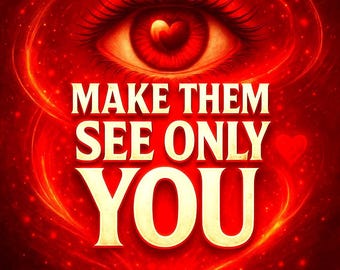 Custom Obsession Ritual to Stop Wandering Eyes, Strengthen Commitment & Block Third Party Energy, Make Them See Only You Spell