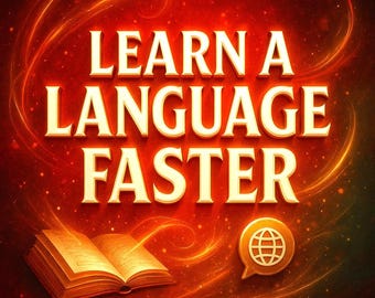 Learn a Language Faster Spell Casting, Boost Fluency, Focus & Retention, Spiritual Ritual to Accelerate Language Learning and Improve Memory