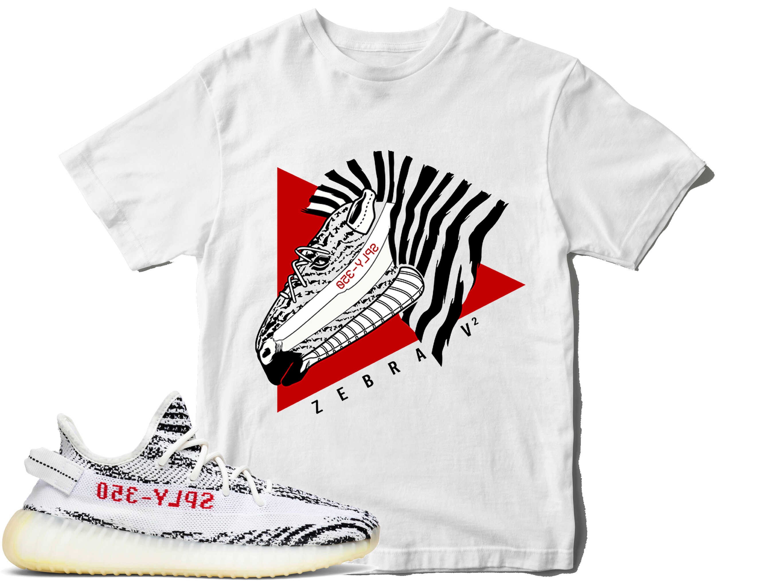 Yeezy shirt zebra Clearance