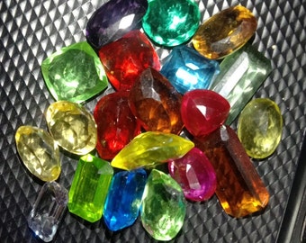 Certified 100 carat AAA+ Mix Topaz Multicolour Shape And Color Certified Gemstone Lot Personalised / Christmas Gift