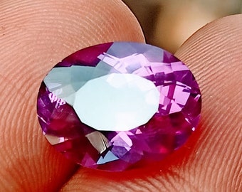 Pierre Alexandrite 8-10 Ct Ovale Changement De Couleur - Vrac Neuf Inde