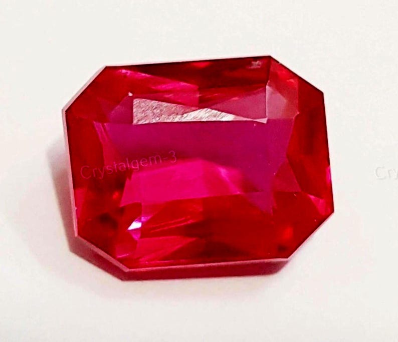 Sharp Rubygem Fabulous 8.0 Carat Certified Natural Ruby Brighter Pure, Vibrant Burma ...
