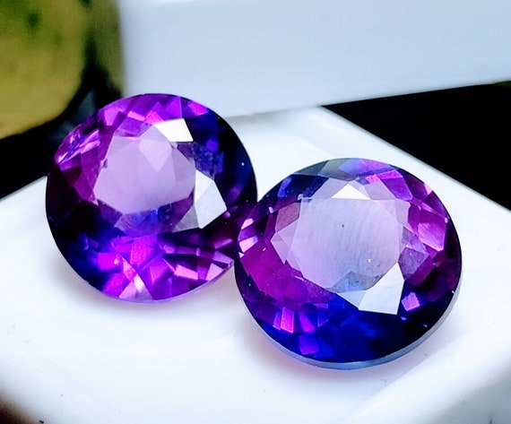 Pietra Preziosa Di Tanzanite Sfaccettata A Taglio A Pera: Rara Tonalità Blu Viola, 18,80 Ct - Italia - Foto 6