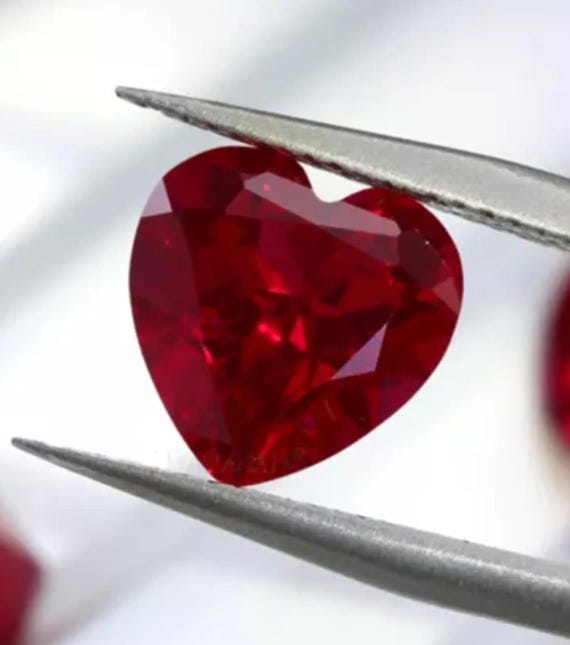 9Ct+ Natural Blood Red Mozambique Ruby – Cushion Cut, Certified Loose Gemstone