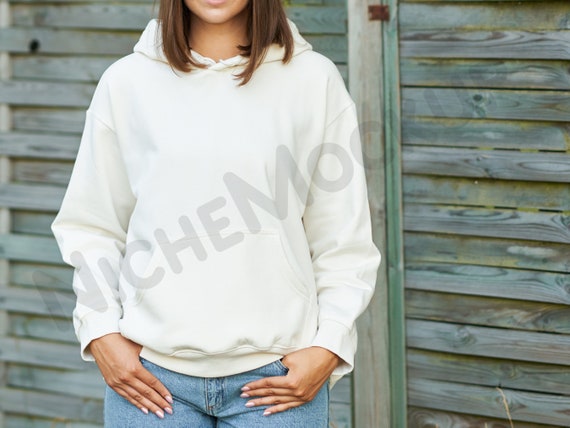 White Hoodie Mockup Mockup for Hoodie Winter Clothing Unisex Hoodie Ladies Apparel Mockups Mans White Hoodie Mockup Blank