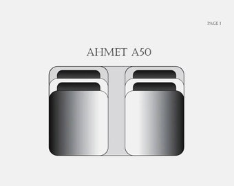 Leather wallet PDF pattern | Wallet template