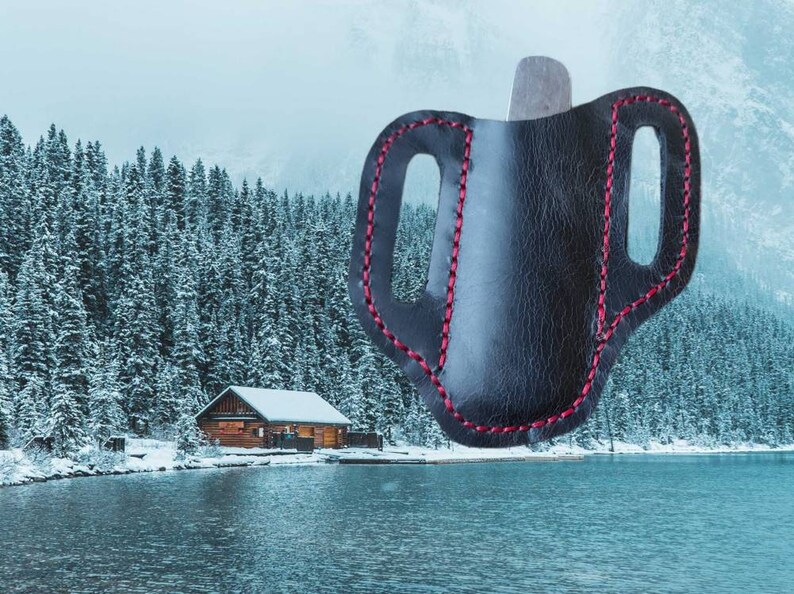 Leather Pocket Knife Case for Belt Pocket Knife Case Pdf Etsy