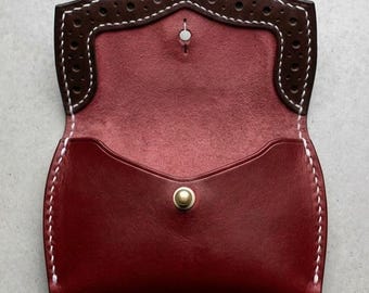 Pdf pattern for woman. Leather wallet template. (No.Wallet3)