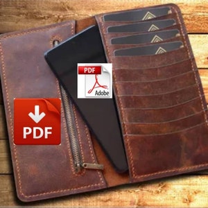 Carteira multi-cartões | carteira para celular | carteira feminina | modelo de carteira de couro