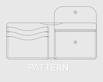 Wallet Template - Etsy