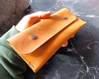 PDF Template. Leather Cash Envelope Wallet PDF Pattern