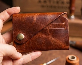 Origami Card Holder Wallet PDF Pattern – Minimalist Beginner Design (No Sew)