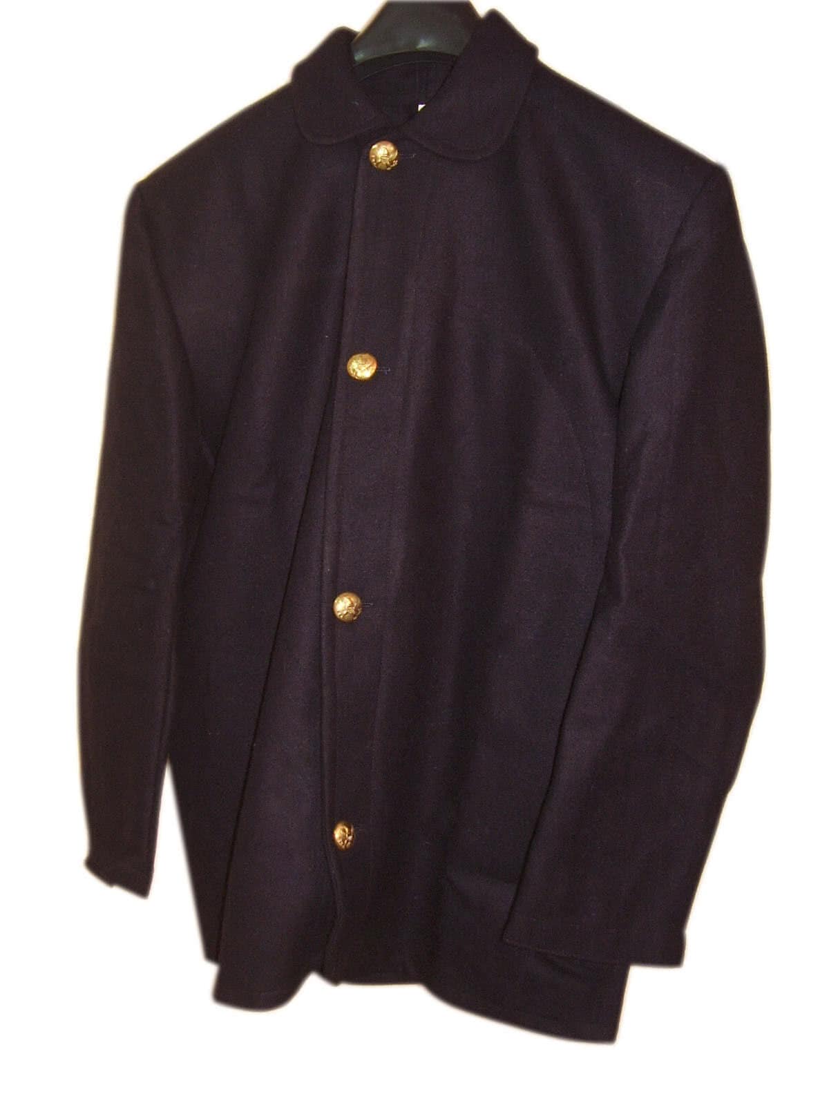 Civil War Union Navy Blue Soldier's Wool Sack Coat /military Jacket all