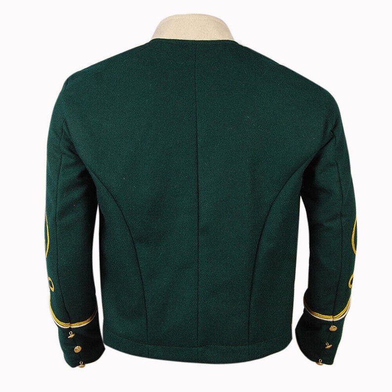 Civil War Union Berdans Sharpshooter Captains Shell Jacket2 Braids US