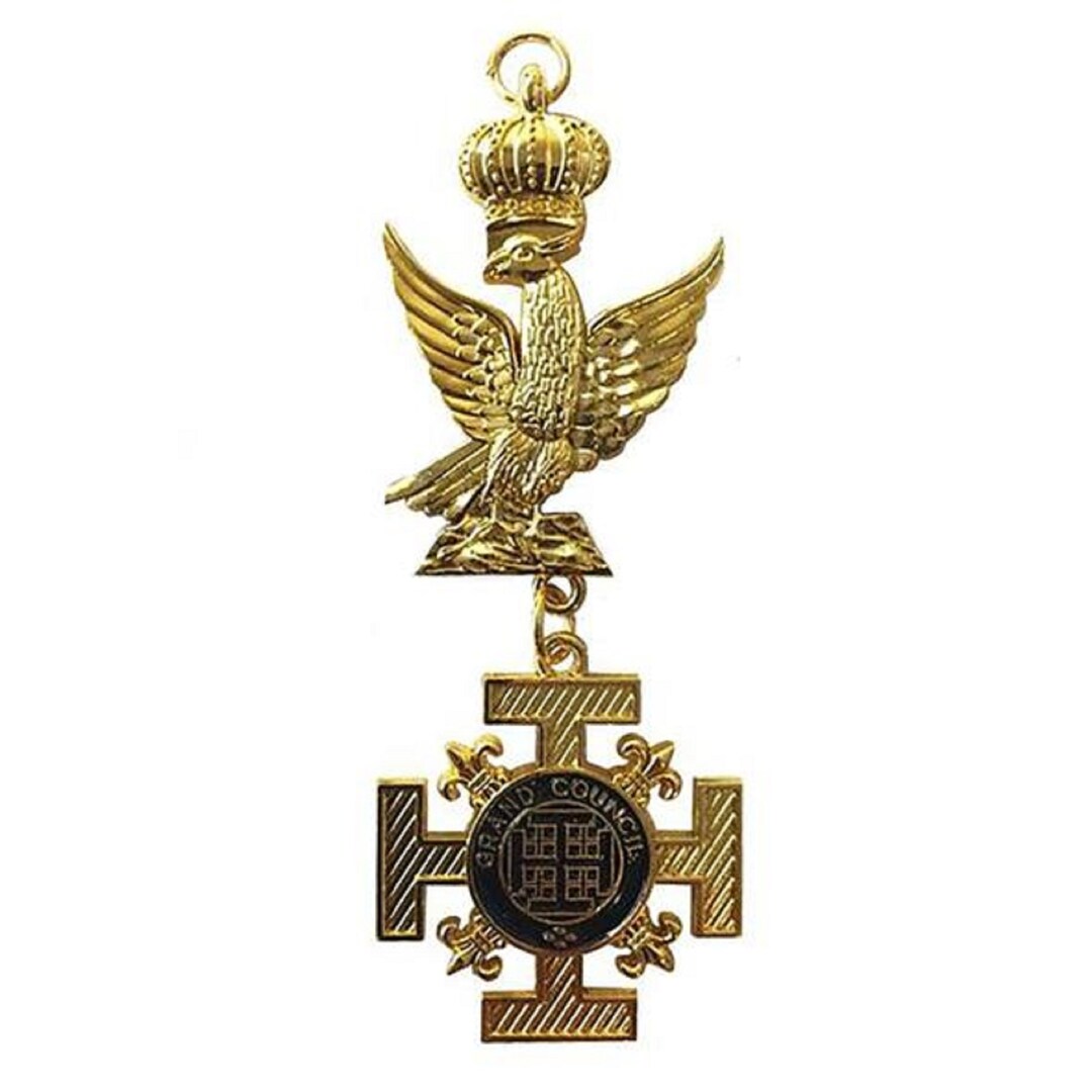 Red Cross of Constantine RCC Grand Rank Collarette Jewel Masonic ...
