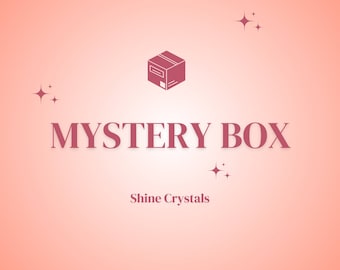 Crystal Mystery Box, Intuitive Custom Box, Mystery Crystal Box, Small, Medium, Large Crystals, Crystal Gift Set, Crystals, Spiritual Gift