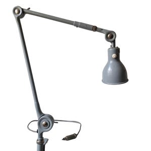Vintage Industrial Table Lamp, 1950&#39;s Sweden Mid Century Design, PeFeGe Industrial Architect Lamp