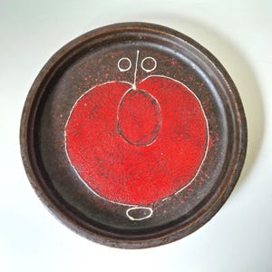 Large Nittsjö Sweden ceramic bowl | design Thomas Hellström