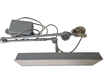 Original Vintage PeFeGe Industrial Architect desk lamp, 1950&#39;s Sweden Mid Century Design