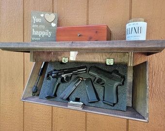 Floating Concealment Shelf