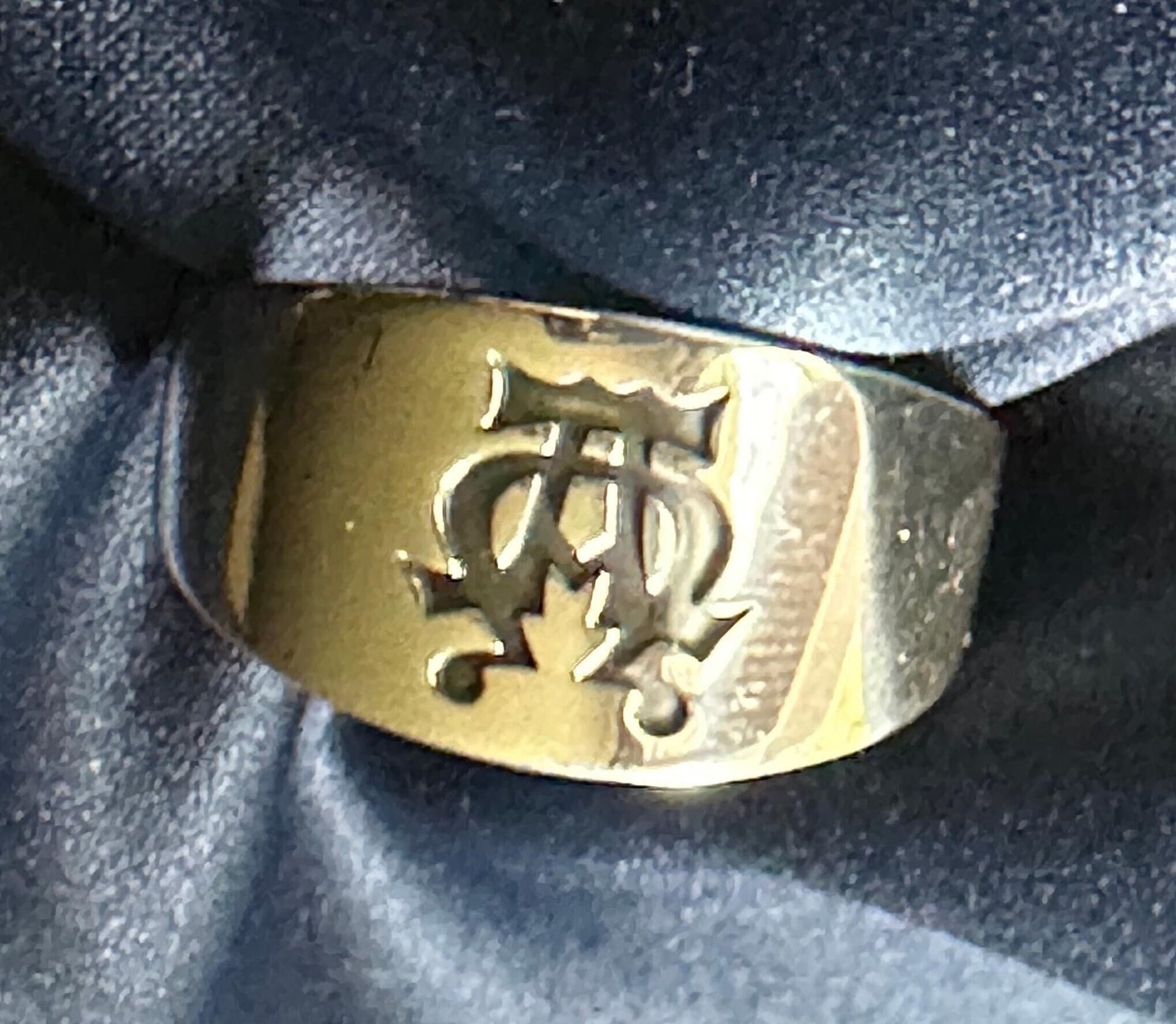 Retired James Avery Alpha Omega Ring Size 12 Sterling Silver 8g IOB Etsy