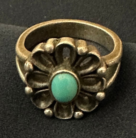 Retired James Avery De Flores 925 Ring - Size 5 -… - image 4