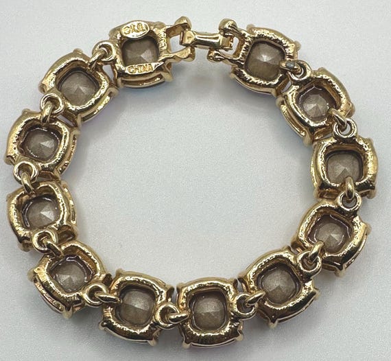 Kenneth Jay Lane KJL Jewel Tone Pastel Crystal Li… - image 7