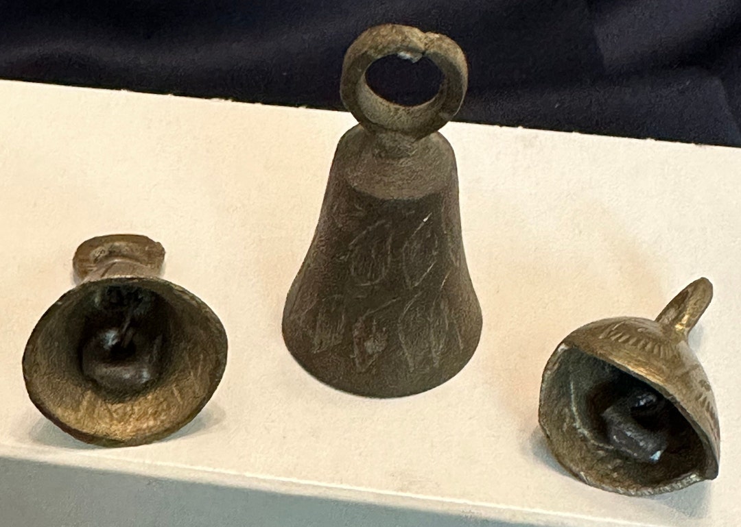 Brass Bells Made in India Set of 3 Vintage Etsy