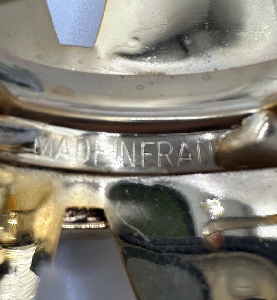 Kenneth Jay Lane KJL Art Deco Notched Hair Clip: … - image 9