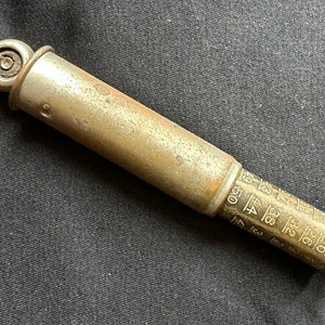 Schrader Antiker Ballon-Reifenmesser