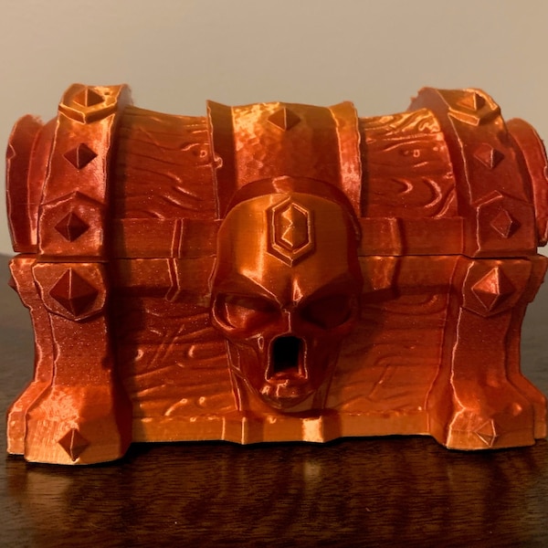 3D Printable Skull Pirate Chest Files