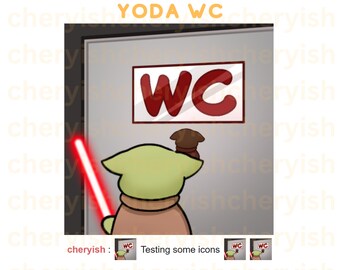 Twitch Yoda Animated Emote Kick Discord Youtube Emotes Cheer Bit Badges Sub Badge