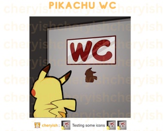 Twitch Pikachu Animated Emote Kick Discord Youtube Emotes Cheer Bit Badges Sub Badge