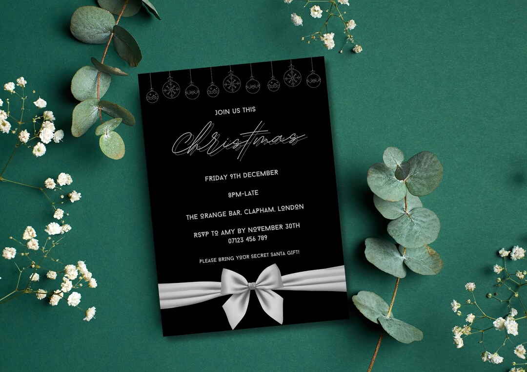 printable-christmas-invite-template-canva-template-black-and-silver