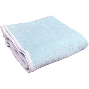 DryDayz 42&quot; x 42&quot; Blue  Terry Towelling Adult Washable Nappy Cloth Diaper Cotton Towel Nappy