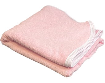 DryDayz 150x150cm Rosa Frottee Handtuch Erwachsene waschbar Windeltuch Baumwolle Wickeltuch Eckig