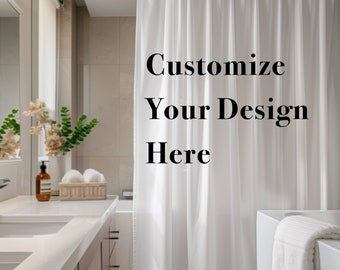 Customize Fun Shower Curtains, Photo Shower Curtains, Artistic Shower Curtains, and Unique Bathroom Decor Gifts