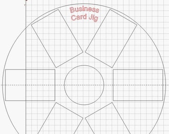 Business 6 Card 80MM Rotary Jig Files -Download File Only