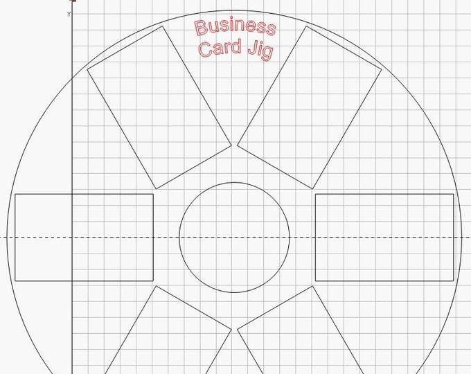 Business 6 Card 80MM Rotary Jig Files -Download File Only