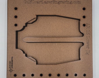 Lower Jig for Laser Engraving