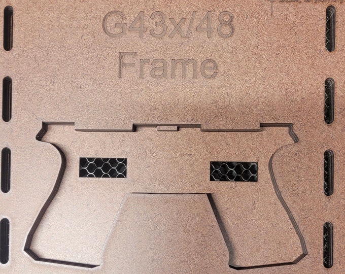 G43x / G48 Frame Jig for Laser Engraving