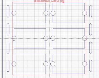 200MM Lens Business Card Jig Files For Fiber Laser -Download File Only