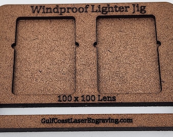 Miniature Windproof Lighter Jig 100mmx100mm.