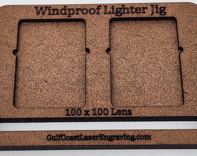 Miniature Windproof Lighter Jig 100mmx100mm.