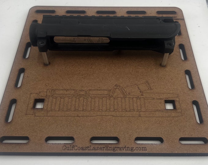 AR15 upper/lower Jig with T Marks