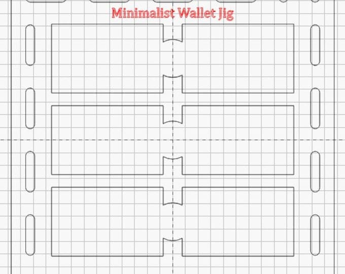 Minimalist Wallet Jig Download file only